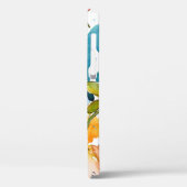 Zuurzame aardbeienvoeding. achtergrond waterverf Case-Mate iPhone case (Achterkant / Links)
