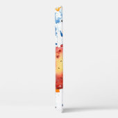 Zuurzame aardbeienvoeding. achtergrond waterverf Case-Mate iPhone case (Achterkant / Rechts)