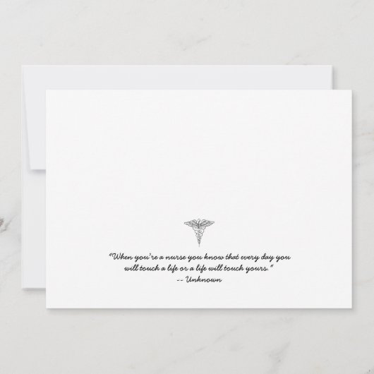 Zuurzame foto afstuderen pinning viering / rood kaart (Achterkant)