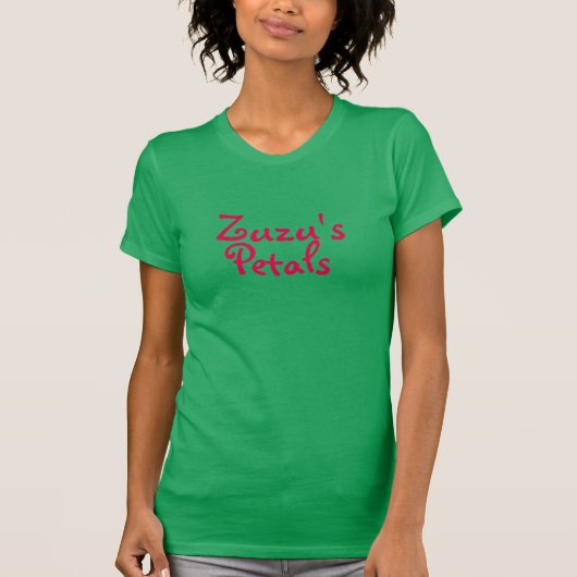 ZUZU'S PETALS AMERICAN APPAREL T-SHIRT (Voorkant)