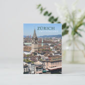 züzwitserland zürich briefkaart (Staand voorkant)