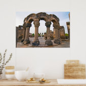Zvartnots Cathedral Ruins Poster (Keuken)