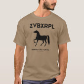 ZVBXRPL Unisex T-shirt (piek) (Voorkant)