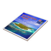 zVG008 ANEGADA, Britse Maagdeneilanden, Tegeltje (Zijkant)