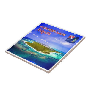 zVG008 ANEGADA, Britse Maagdeneilanden, Tegeltje