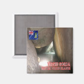 ZVG012 VIRGIN GORDA Britse Maagdeneilanden, Fridge Magneet (Voorkant / Achterkant)