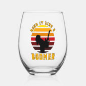 zvzbhsdhf wijnglas zonder voet (Voorkant)