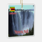 ZW003 VICTORIA-HERFSTEN, Zimbabwe, Afrika, Keramisch Ornament (Rechts)