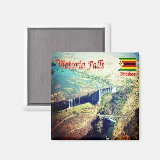 ZW004 VICTORIA-HERFSTEN, Zimbabwe, Afrika, Fridge Magneet (Voorkant / Achterkant)