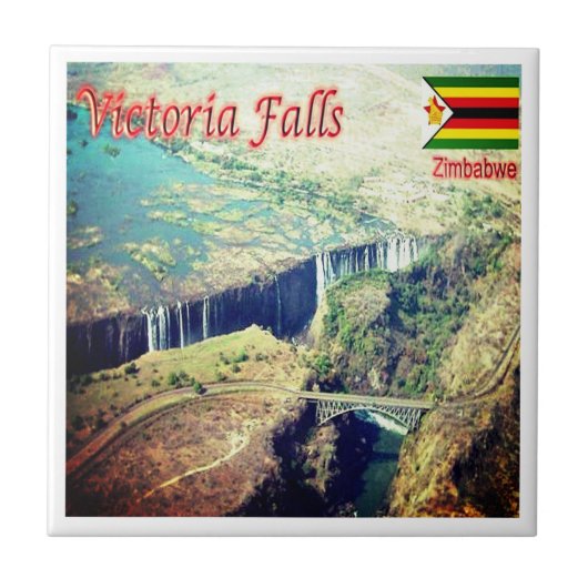 ZW004 VICTORIA-HERFSTEN, Zimbabwe, Afrika, Tegeltje (Voorkant)