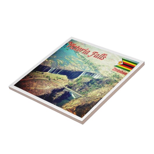 ZW004 VICTORIA-HERFSTEN, Zimbabwe, Afrika, Tegeltje (Zijkant)