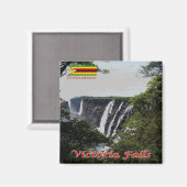 ZW005 VICTORIA-HERFSTEN, Zimbabwe, Afrika, Fridge Magneet (Voorkant / Achterkant)