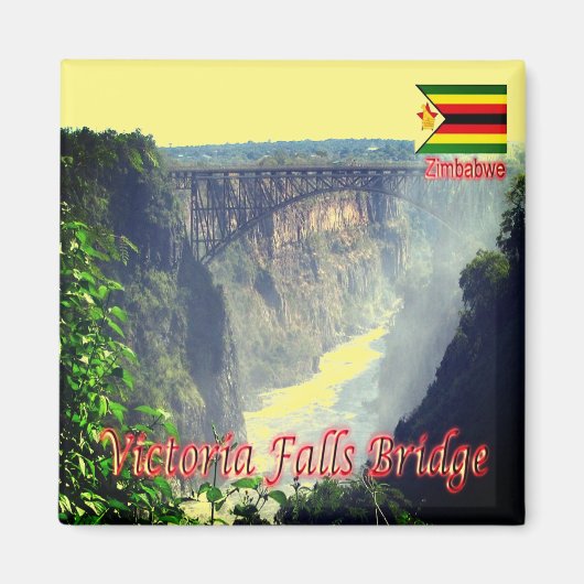 ZW006 VICTORIA-HERFSTEN, Zimbabwe, Afrika, Fridge Magneet (Voorkant)