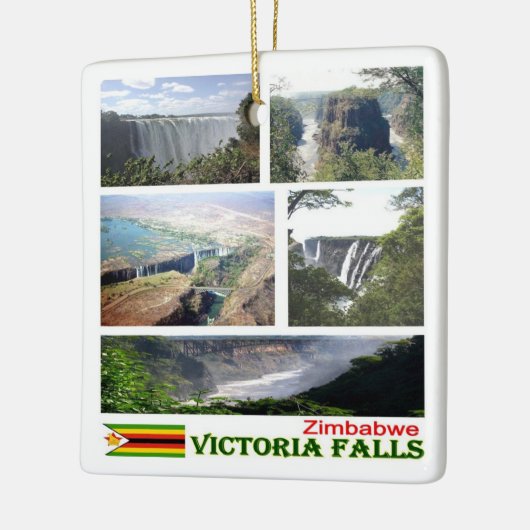 ZW008 VICTORIA-HERFSTEN, Mosaic, Zimbabwe, Keramisch Ornament (Links)