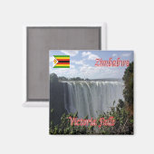 ZW010 VICTORIA-HERFSTEN, Zimbabwe, AFRIKA, Fridge Magneet (Voorkant / Achterkant)