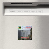 ZW010 VICTORIA-HERFSTEN, Zimbabwe, AFRIKA, Fridge Magneet (Insitu (Vaatwasser))
