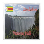ZW010 VICTORIA-HERFSTEN, Zimbabwe, AFRIKA, Tegeltje (Voorkant)