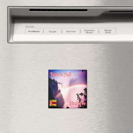 ZW011 VICTORIA-HERFSTEN, Zimbabwe, Afrika, Fridge Magneet (Insitu (Vaatwasser))