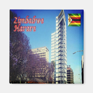 ZW013 HARARE, Zimbabwe, Afrika, Fridge Magneet
