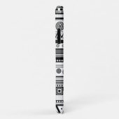 ZW decoratieve azteekse textuur Case-Mate iPhone Case (Achterkant/rechts)