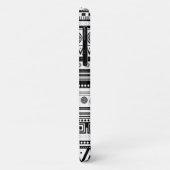 ZW decoratieve azteekse textuur Case-Mate iPhone Case (Achterkant/links)