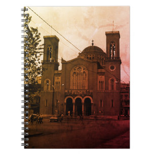 ZW Griekenland Athene Kerk 1970 Notitieboek
