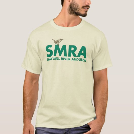 Zw Mill River Audubon Mannen T-shirt (Voorkant)