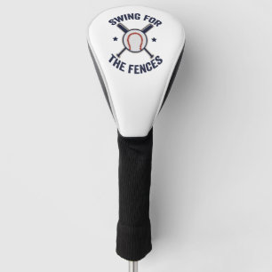 Zwaai naar de hekken Leuke cadeaus voor honkbalfan Golfheadcover