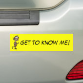 zwaaiaap bumpersticker (Op auto)