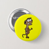 zwaaiaap ronde button 5,7 cm (Voorkant /achterkant)