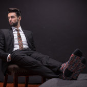  zwaaien Amerikaanse vlag Stropdas