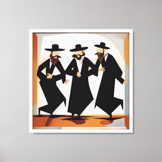 zwaaien canvas afdruk (Voorkant)