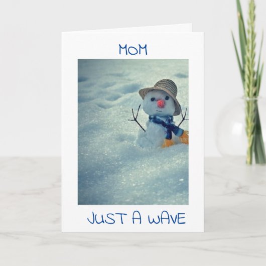 ZWAaien MET EEN **VERJAARDAGSCADEAU VOOR MA** KAAR Kaart (Voorkant)