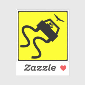 Zwaaien voor vogels sticker