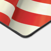 Zwaaiende Amerikaanse vlag Rood Wit en Blauw Bureaumat (Hoek)