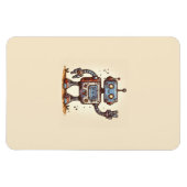 zwaaiende buddymagneet magneet (Horizontaal)