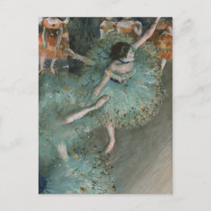 Zwaaiende danseres - Edgar Degas Briefkaart