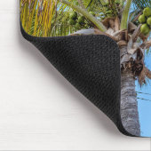 Zwaaiende palmbomen muismat (Hoek)