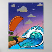 Zwaait omhoog poster (Voorkant)