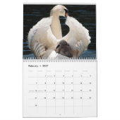 Zwaan 2027 kalender (Feb 2027)