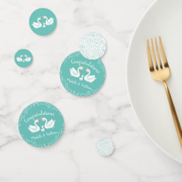 zwaan Baby shower Confetti