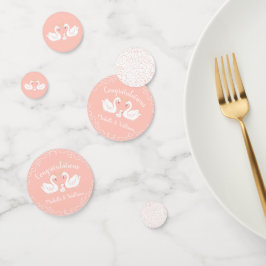 zwaan Baby shower Confetti