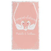 zwaan Baby shower Klein Cadeauzakje (Achterkant)