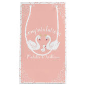 zwaan Baby shower Klein Cadeauzakje (Voorkant)