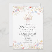 Zwaan baby shower uitnodiging (Voorkant)