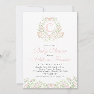 Zwaan baby shower uitnodiging