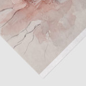 Zwaan Cygnet en Blush Roze Bloemen Decoupage Tissuepapier (Detail)