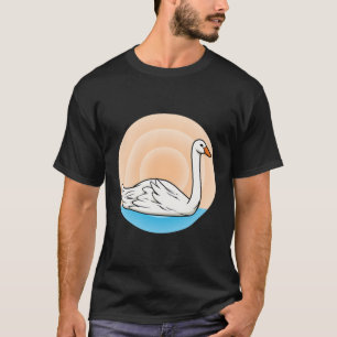 Zwaan Design Wildlife Dieren Grappig Gezegde T-shirt