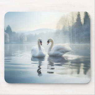 Zwaan Dierenvogel Beauty Freedom Wilderness Natuur Muismat