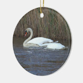 Zwaan Foto Ornament (Links)